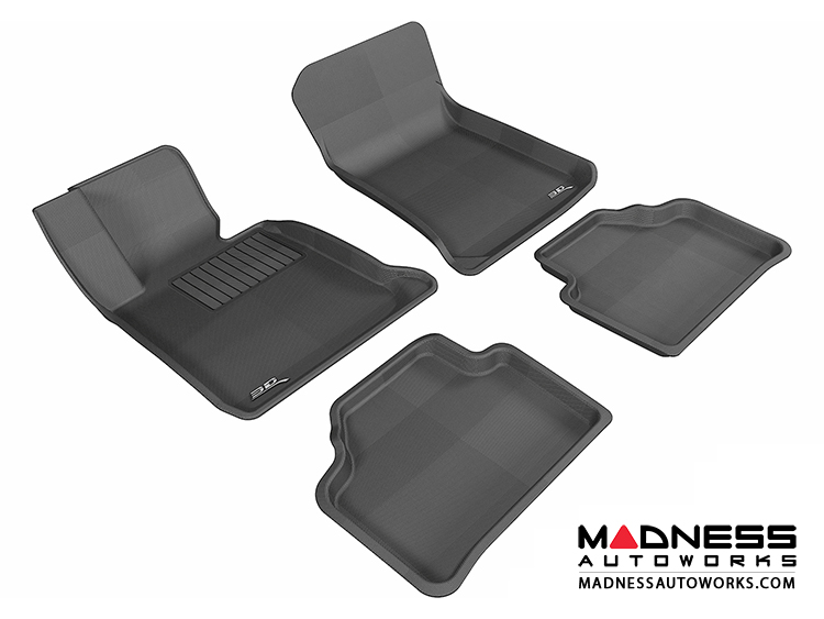 BMW X Series Floor Mats (Set of 4) - Black by 3D MAXpider - X1 (E84)